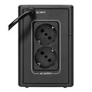 EATON 5E 900 USB DIN G2 900VA 480W Attached input cord 2 Schuko