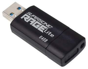 PATRIOT Supersonic Rage Lite 64GB / USB 3.2 Gen 1 / černá - 0