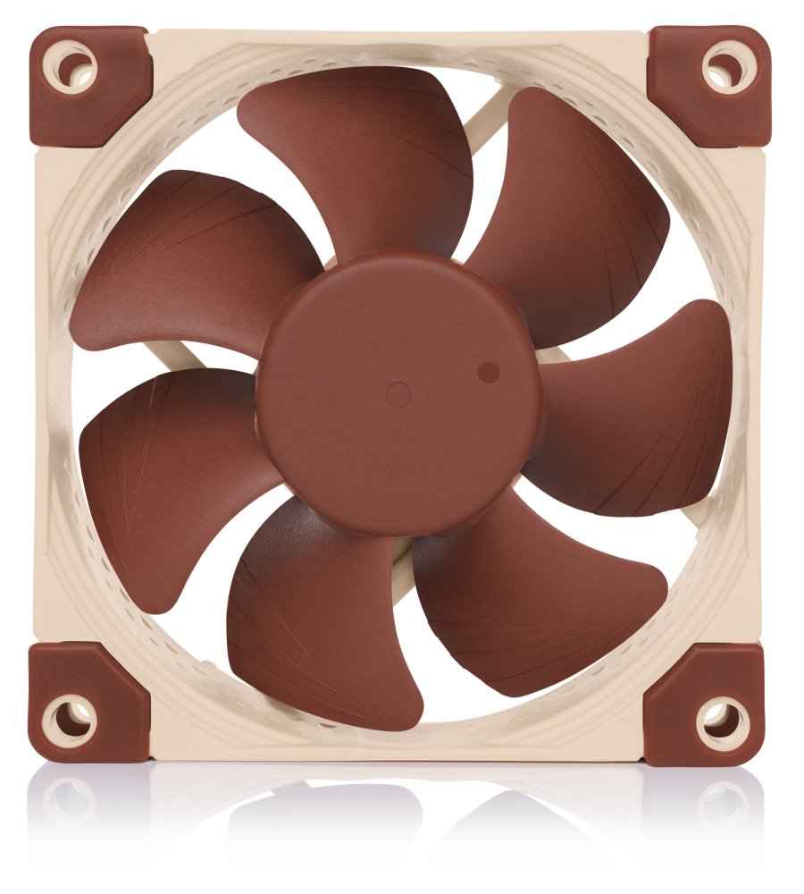 Système de refroidissement PWM Noctua NF-A9 pour boîtier d'ordinateur, ventilateur 9,2 cm, beige, marron