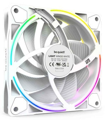 be quiet! Light Wings White | 120mm PWM high-speed Triple-Pack Computer case Fan 12 cm 3 pc(s)