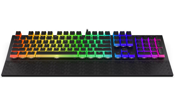 Endorfy herní klávesnice Omnis Pudd.Kailh BL RGB /USB/ blue switch / drátová / mechanická / US layout / černá RGB