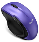 Genius ergo 8200s violet/ 1200 dpi/ sans fil/ 5 boutons/ silencieux/ capteur blueeye/ violet - clicktofournisseur.com