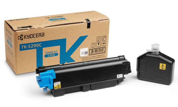 Kyocera TK-5290C (1T02TXCNL0) Toner Cartridge, Cyan