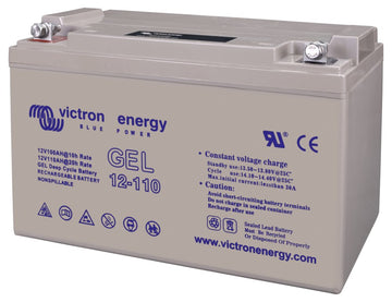 12V/110Ah Gel Deep Cycle Batt.