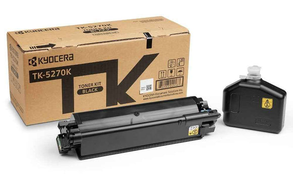 Kyocera TK-5270K Toner Cartridge, Black