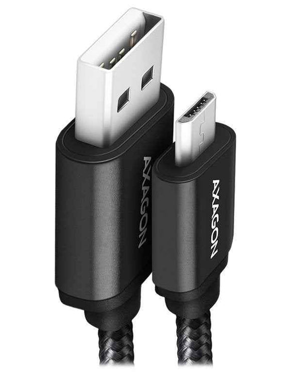 AXAGON Data and charging cable, 2 m | BUMM-AM20AB | USB Type A to USB Type Micro