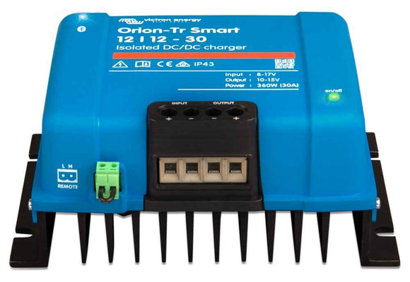 Orion-Tr Smart 12/12-30A Isolated DC-DC charger
