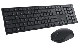 Dell KM5221W Pro | Ensemble clavier et souris | Sans fil | Ukrainien | Noir | 2,4 GHz
