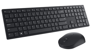 Dell KM5221W Pro | Ensemble clavier et souris | Sans fil | Ukrainien | Noir | 2,4 GHz