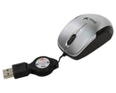 Genius micro traveler v2/ filaire/ 1200 dpi/ usb/ argent