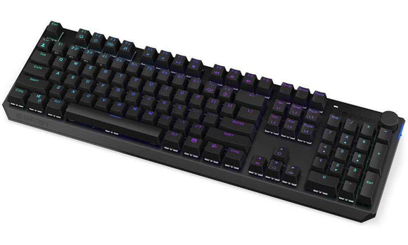 Endorfy herní klávesnice Thock Wireless Red / red sw. / bezdrátová / mechanická / US layout / černá RGB