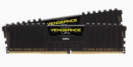DDR4 Vengeance LPX 32 Go/3 600 (2 x 16 Go) CL16 Noir