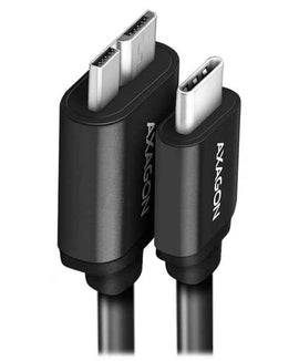 AXAGON Data and power suply cable, 1 m | BUMM3-CM10AB | USB Type C to USB Type Micro-B