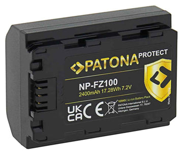 Batterie photo PATONA Sony NP-FZ100 2400mAh Li-Ion Protect