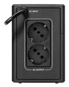 EATON 5E 700 DIN G2 700VA 360W Attached input cord 2 Schuko