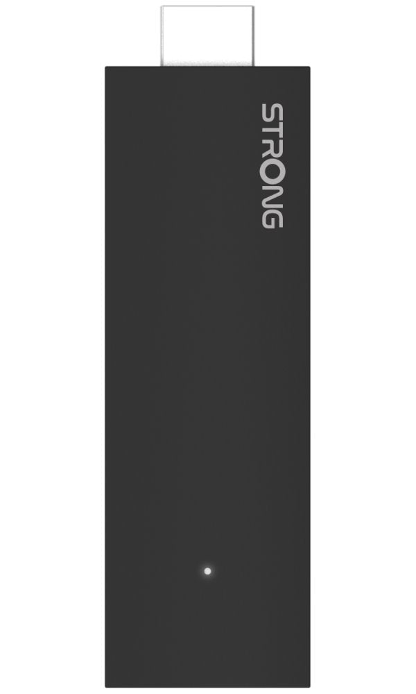 Clé google tv strong 4k srt 41/ 4k ultra hd/ h.265/ hdmi/ micro usb/ bt/ wi-fi/ chromecast/ netflix/ android 11/ rouge
