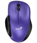 Genius ergo 8200s violet/ 1200 dpi/ sans fil/ 5 boutons/ silencieux/ capteur blueeye/ violet - clicktofournisseur.com