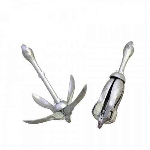 Ancre de bateau pliable, poids 8 kg, acier