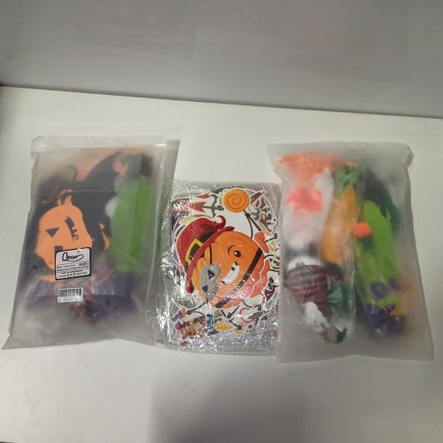 Ecost Qpout 5pcs Halloween Collection Banner Hanging Decorations Paper Hanging for Children Indoor O