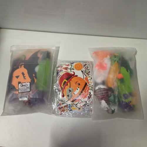 Ecost Qpout 5pcs Halloween Collection Banner Hanging Decorations Paper Hanging for Children Indoor O