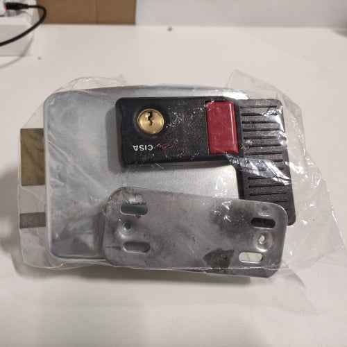 Serrure électronique 12 V galvanisée argent, retour client Ecost Cisa 11731601