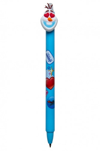 Stylo effaçable rétractable Colorino Disney Emoji Frozen