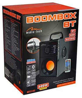 Media-Tech BOOMBOX BT 15 W Stereo portable speaker Black