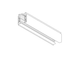 DRIEFASE PLAFONDRAIL