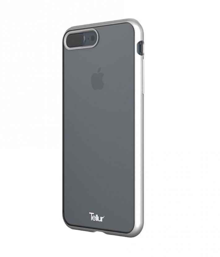 Tellur Cover Premium Fluid Fusion pour iPhone 7 Plus argent