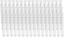 Ecost Customer Return, Wedding Soap Bubbles Filled with 5ml Liquid 48 Tubes with Heart Handle, each