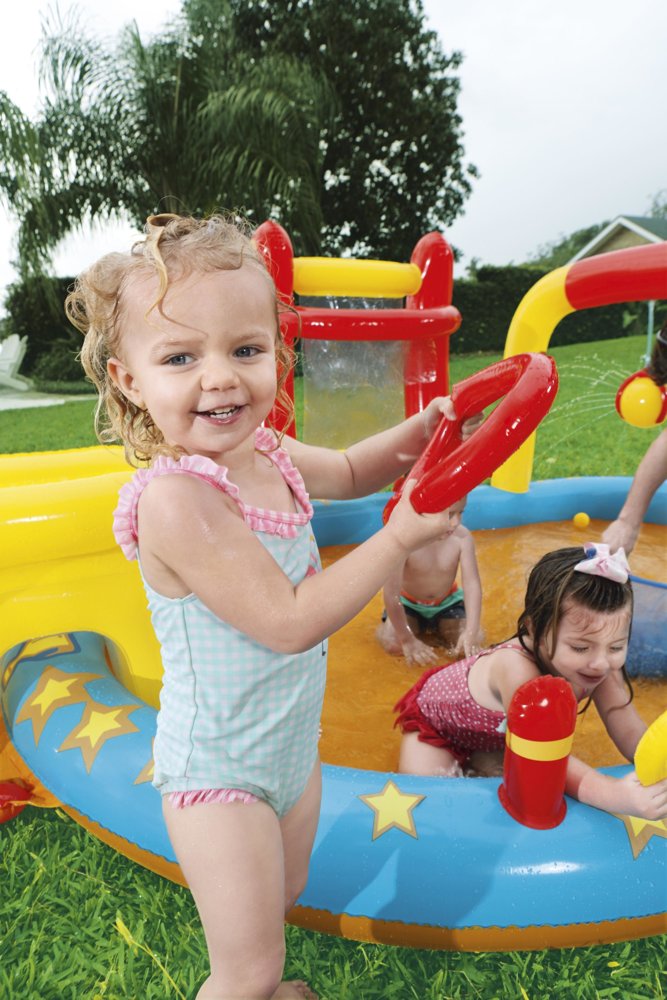 Aire de jeux gonflable 435 x 213 x 117 cm bestway 53068