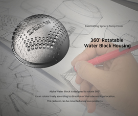 Zalman alpha 28 280 mm blanc