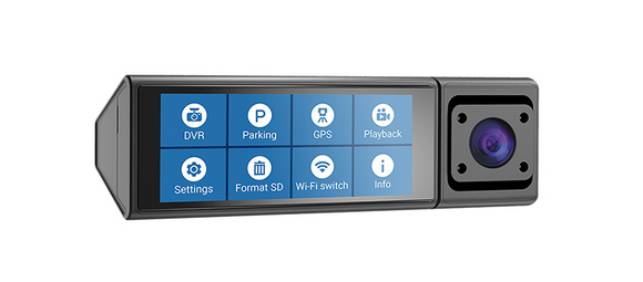 Navitel | Triple channel Full HD Dashcam | RC3 PRO | IPS 3.16", 820x320 | GPS (satellite) | Maps included