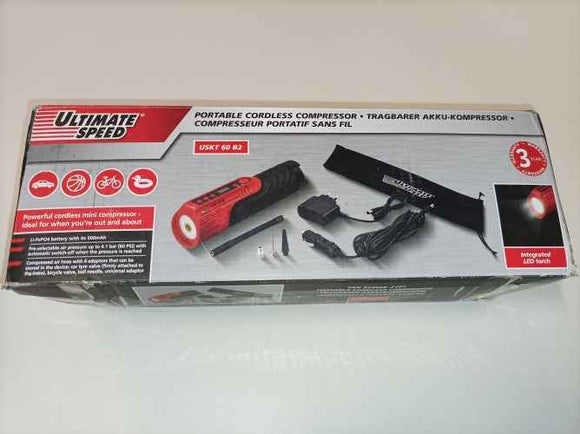 Retour client Ecost, Compresseur portable Ultimate Speed USKT 60 A 1