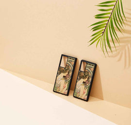 Coque MAN&WOOD pour Galaxy Note 20 Ultra noir primevère