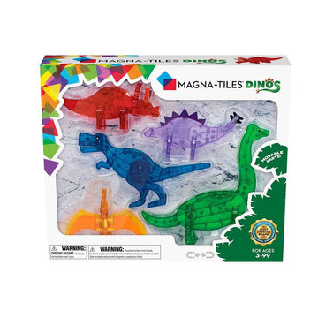 MAGNA-TILES Dinos 5-Piece Set