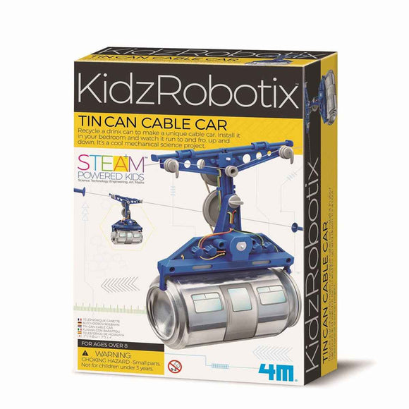 4M KidzRobotix Tin Can Cable Car Kit