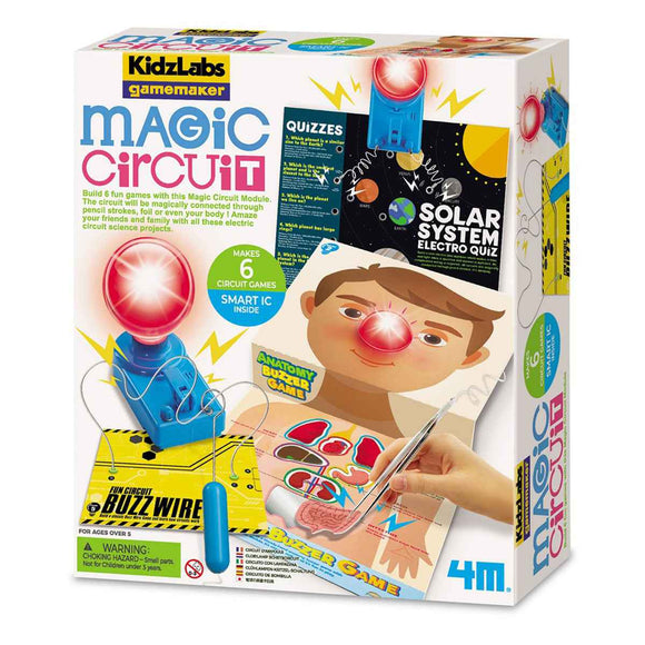 4M KidzLabs Gamemaker Magic Circuit Games Kit
