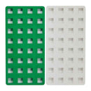 Plus-Plus BIG Baseplate (White & Green)