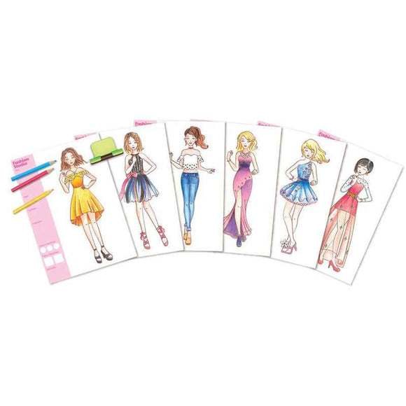 4M KidzMaker My Design Portfolio Fashion Studio Kit