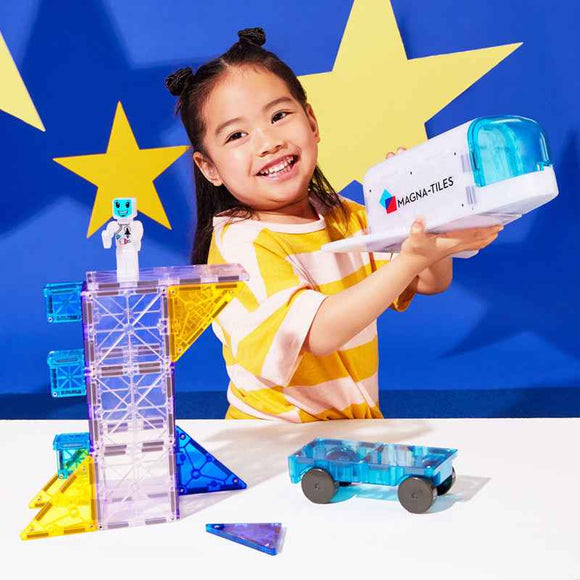 MAGNA-TILES Space + microMAGS 32-Piece Set