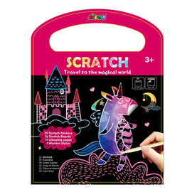 Avenir Travel to the Magical World Scratch Book