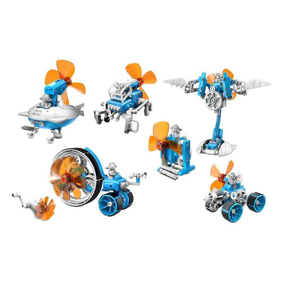 Johnco Wheely 6 in 1 Wind-Powered Robot