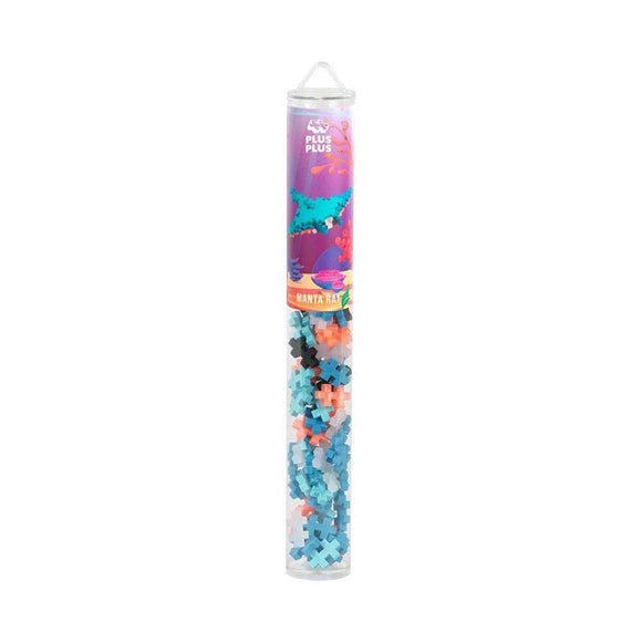Plus-Plus Manta Ray Building Blocks Tube 100pcs