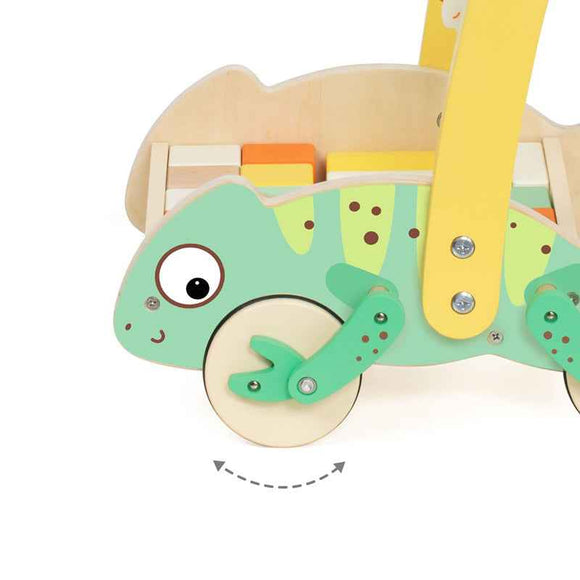 Classic World Baby Walker with Blocks