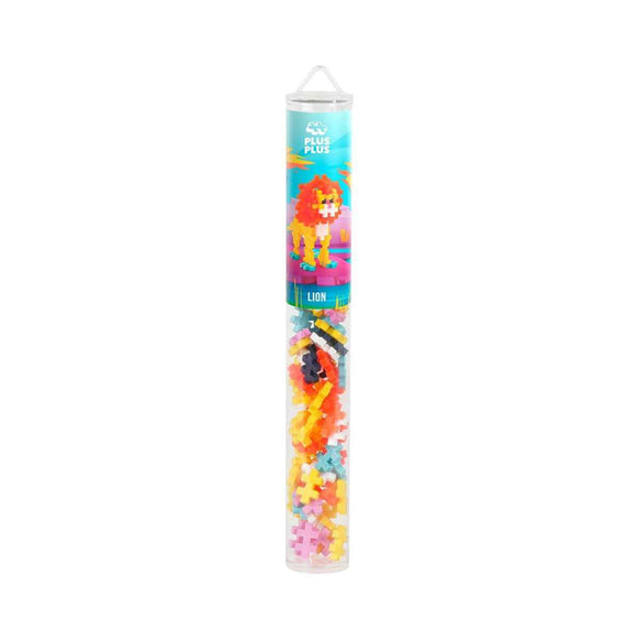 Plus-Plus Lion Building Blocks Tube 100pcs