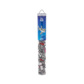 Plus-Plus Shark Building Blocks Tube 100pcs