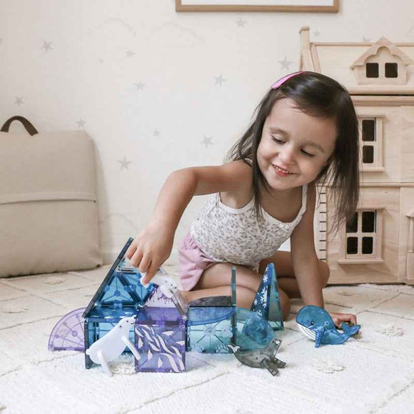 MAGNA-TILES Arctic Animals 25-Piece Set