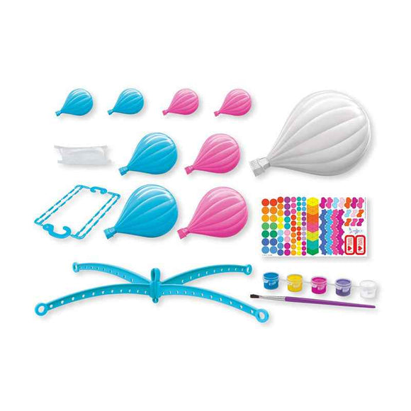 4M KidzMaker Hot Air Balloons Mobile Kit