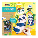 Avenir Animal Scratch Art Kit